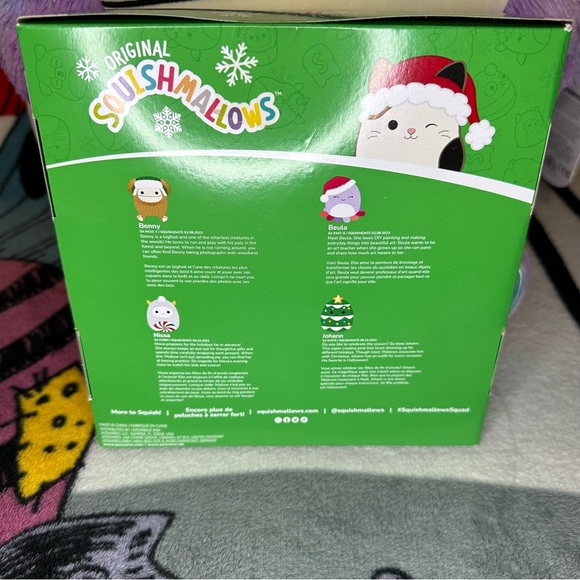 Squishmallows Ornament Set (4x3.5”) - Picture 2 of 2